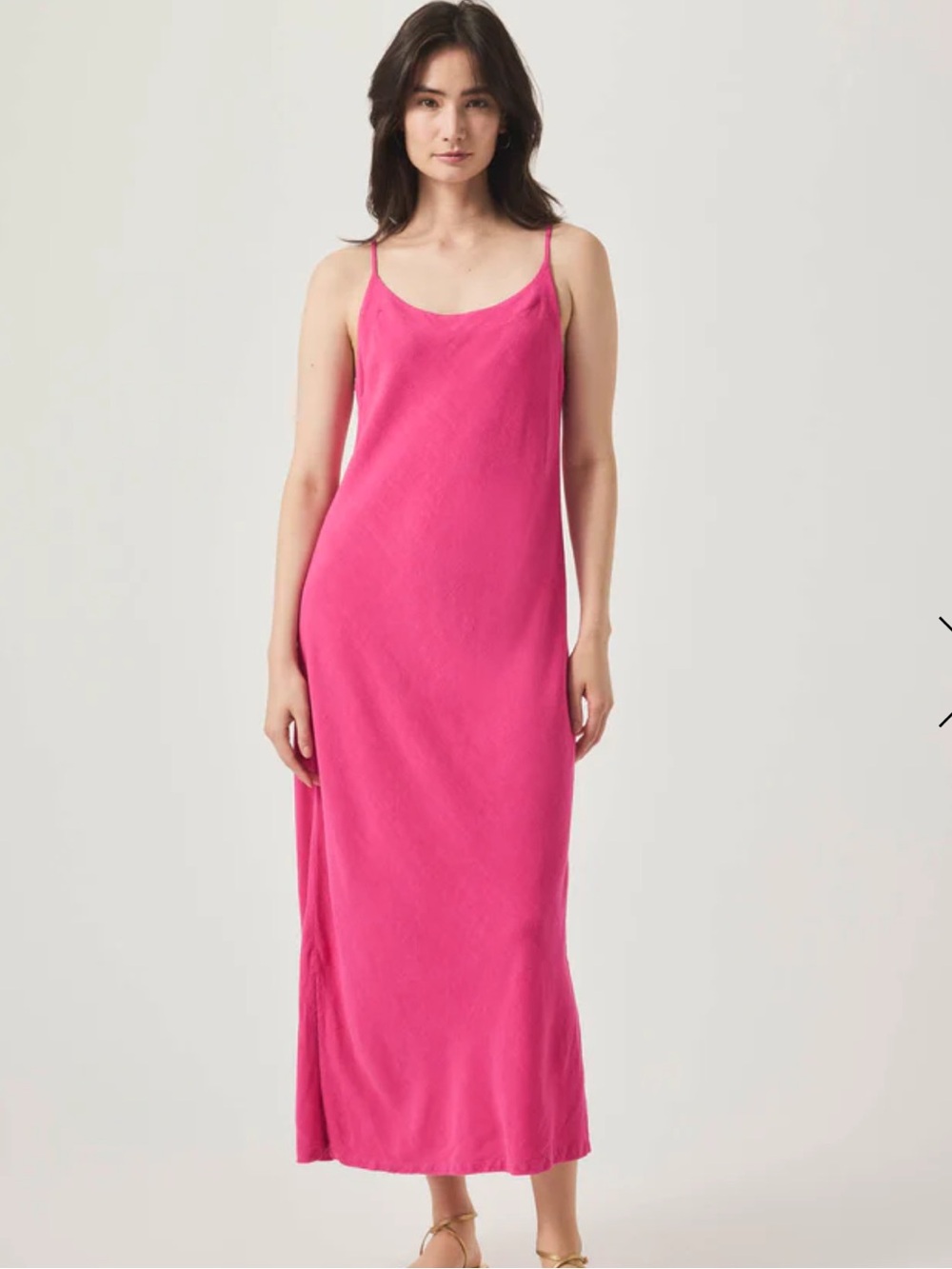 New Splendid Linen Beach Breeze Dress in Lilac Rose $128